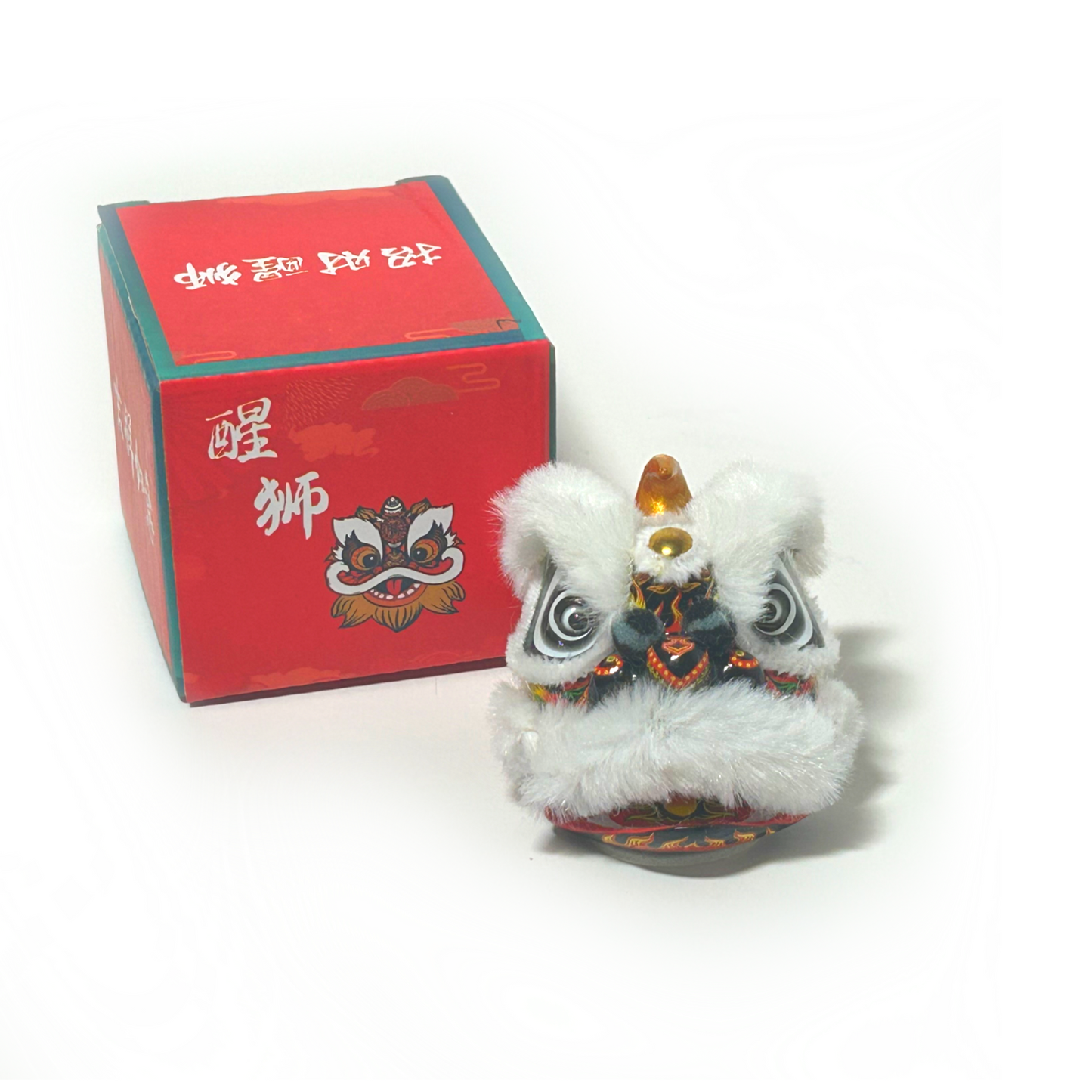 Mini Ceramic Futsan Style Lion Head